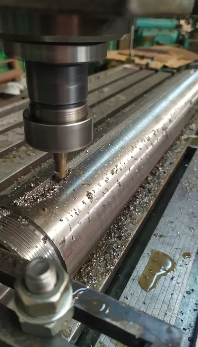 1 прорізання шпонки при виготовленні вала