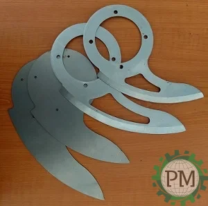 Виготовлені кутерні ножі