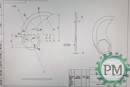 Виготовлення куттерних ножів за кресленнями