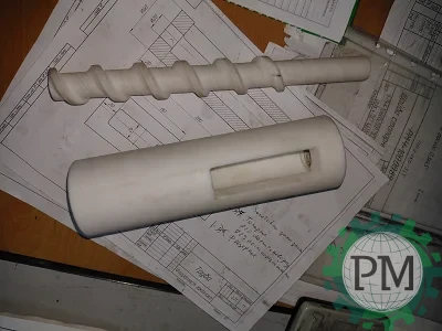 токарна обробка деталей з фторопласта, поліацеталя